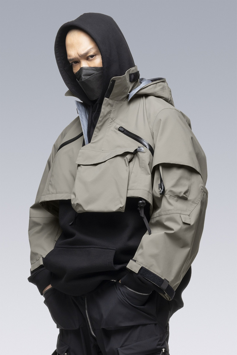 SAC-J6011 sacai / ACRONYM Crop Jacket Black 51