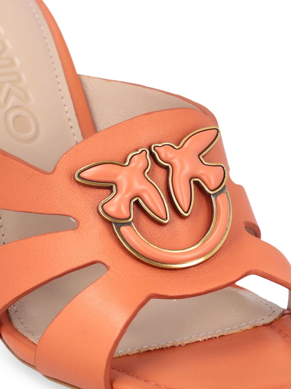 Love Birds-plaque sandals - 7