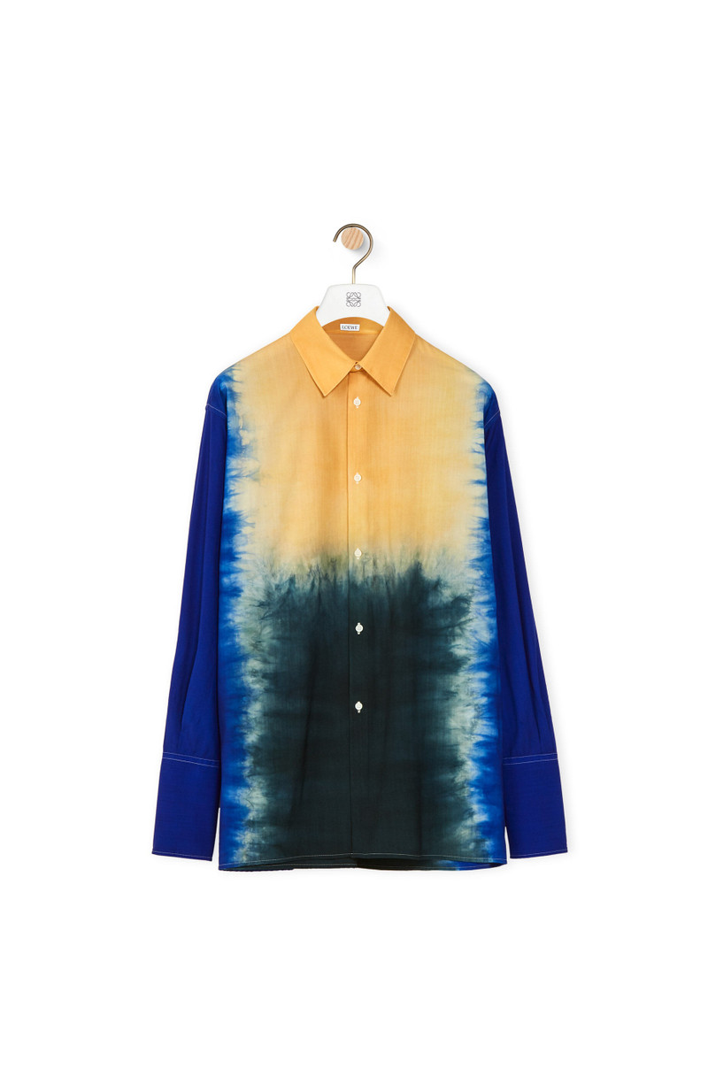 Tie-dye shirt in wool 1