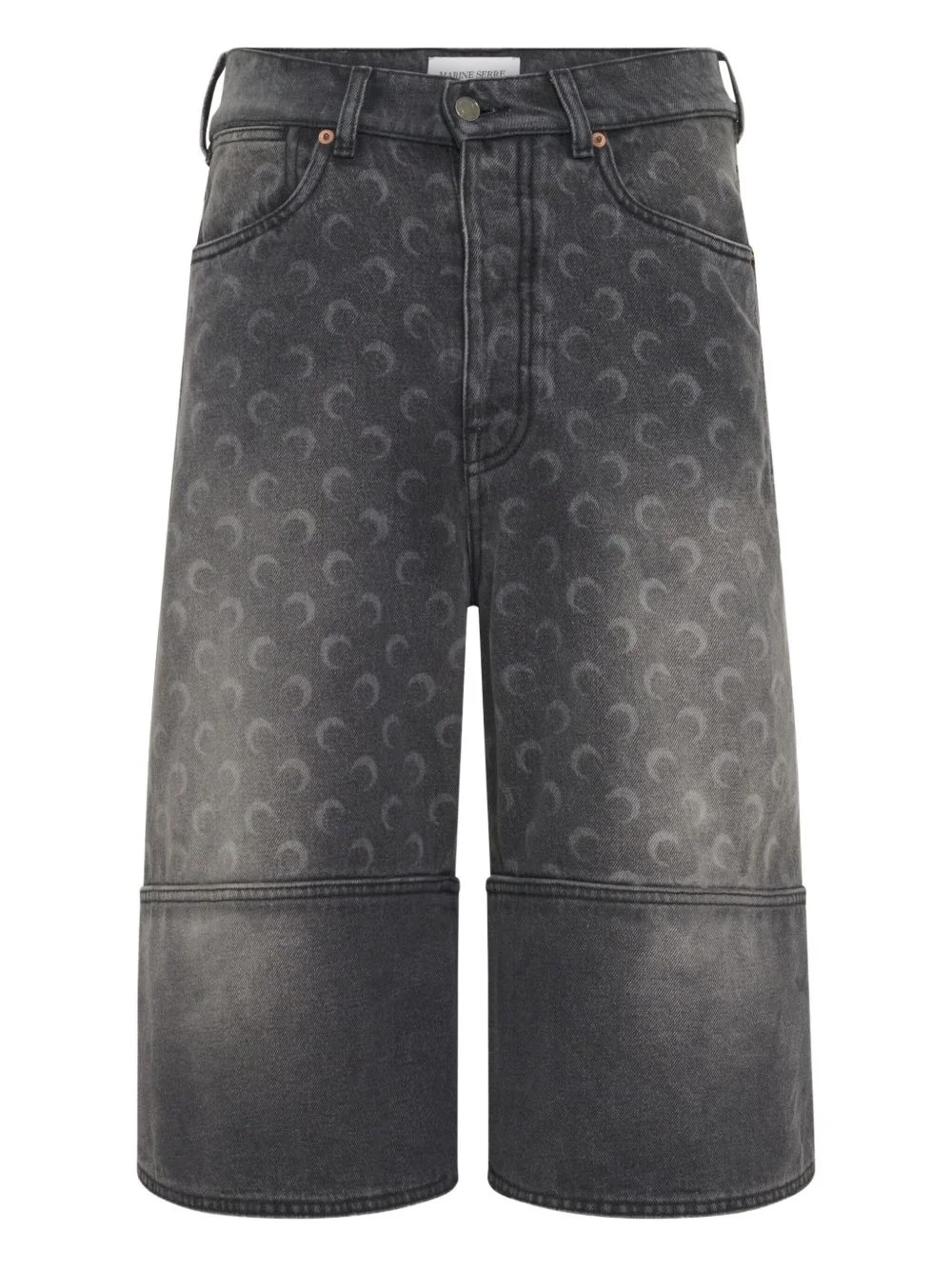 Moon denim shorts - 1