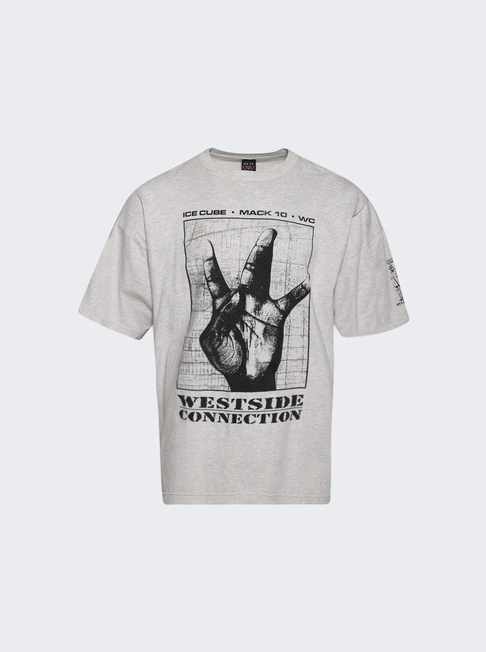 West Coast Connection Tee Grey - 1