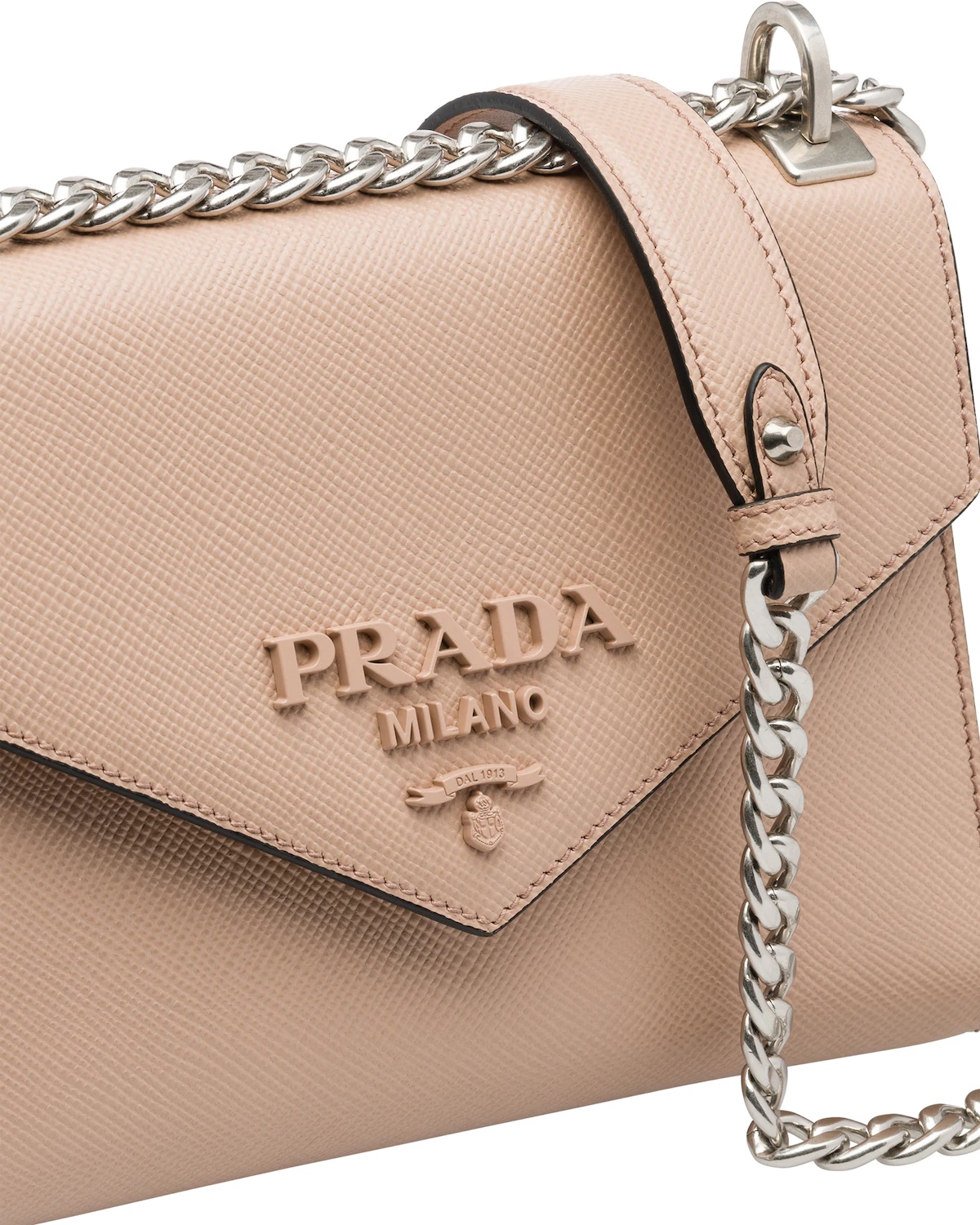 Saffiano Leather Prada Monochrome Bag - 6