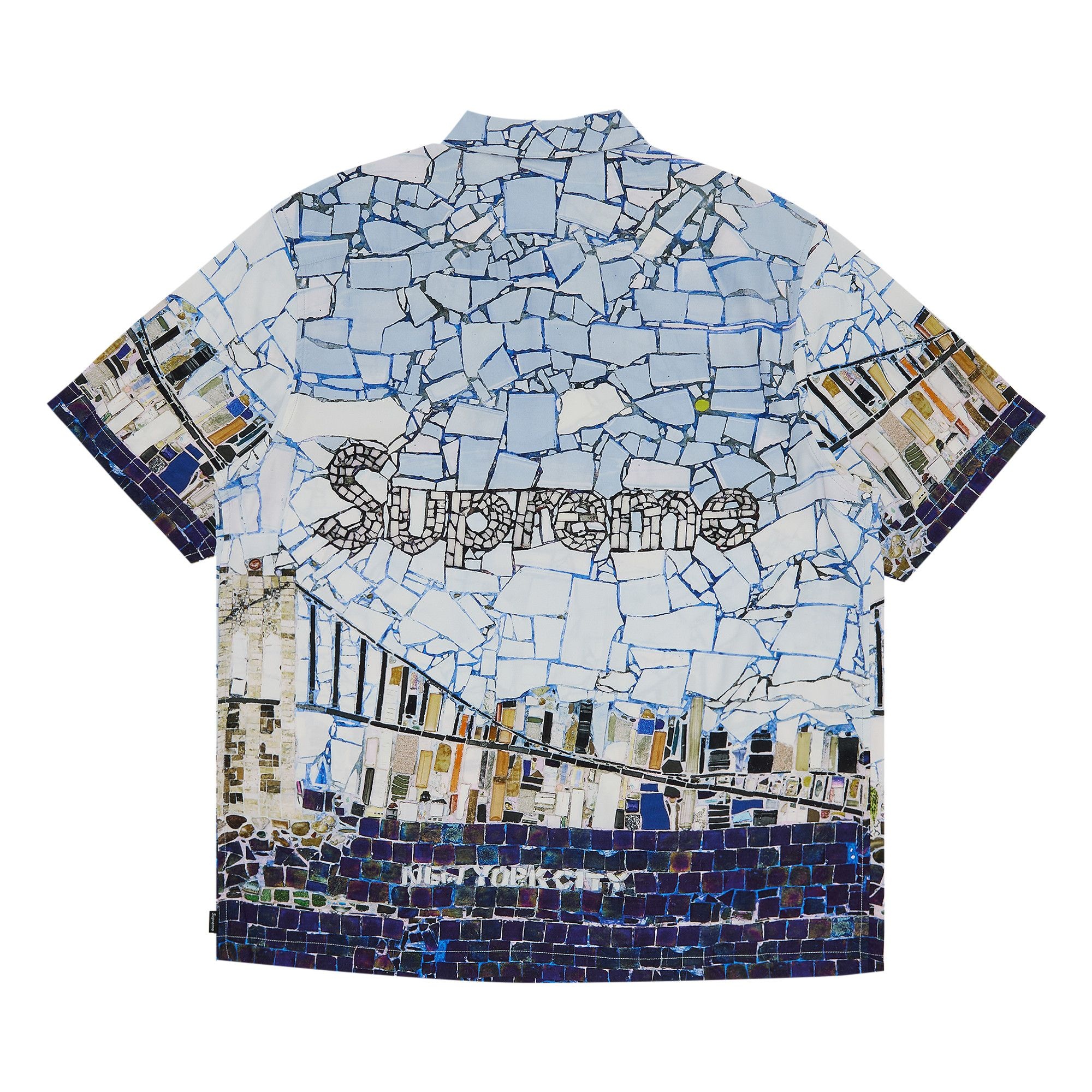 Supreme Mosaic Short-Sleeve Shirt 'Multicolor' - 2