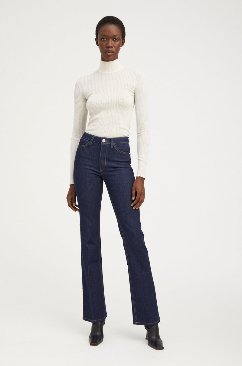 SPRWMN JOAN MICRO FLARE DENIM outlook