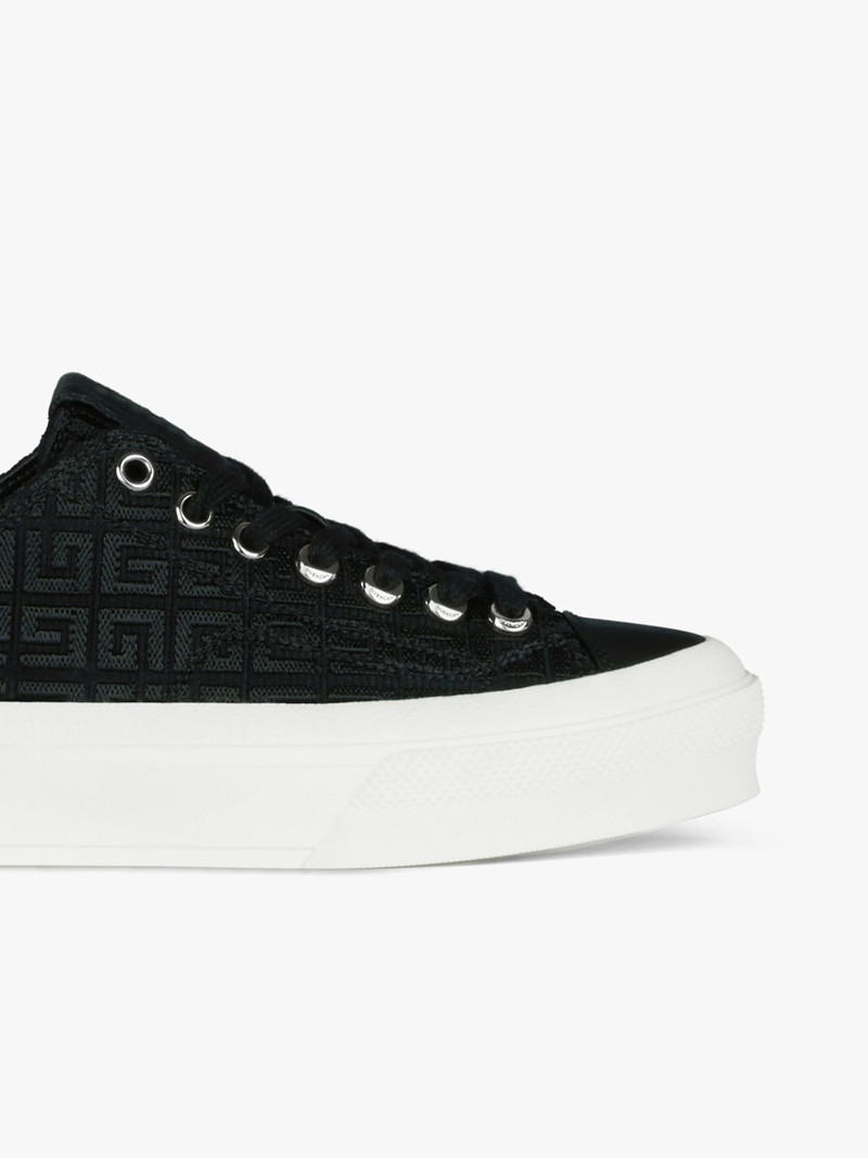 SNEAKERS CITY IN 4G EMBROIDERED CANVAS 6