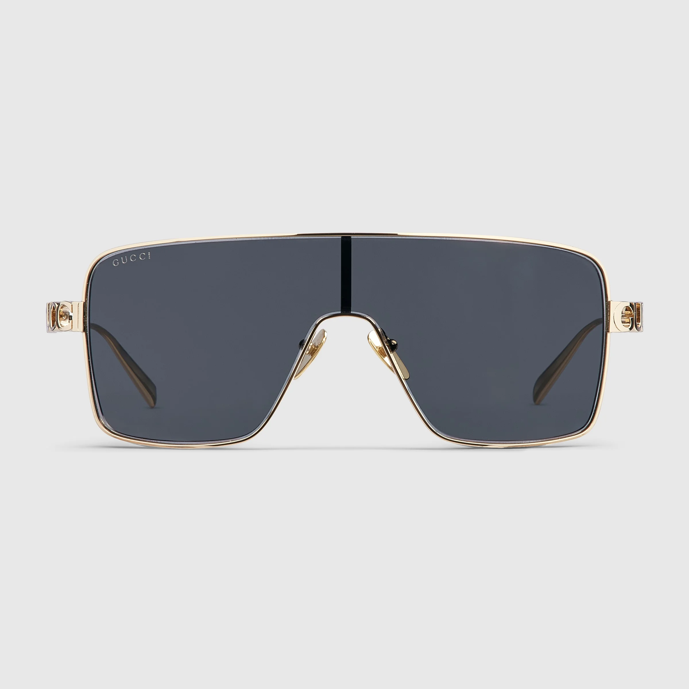 Rectangular frame sunglasses - 1