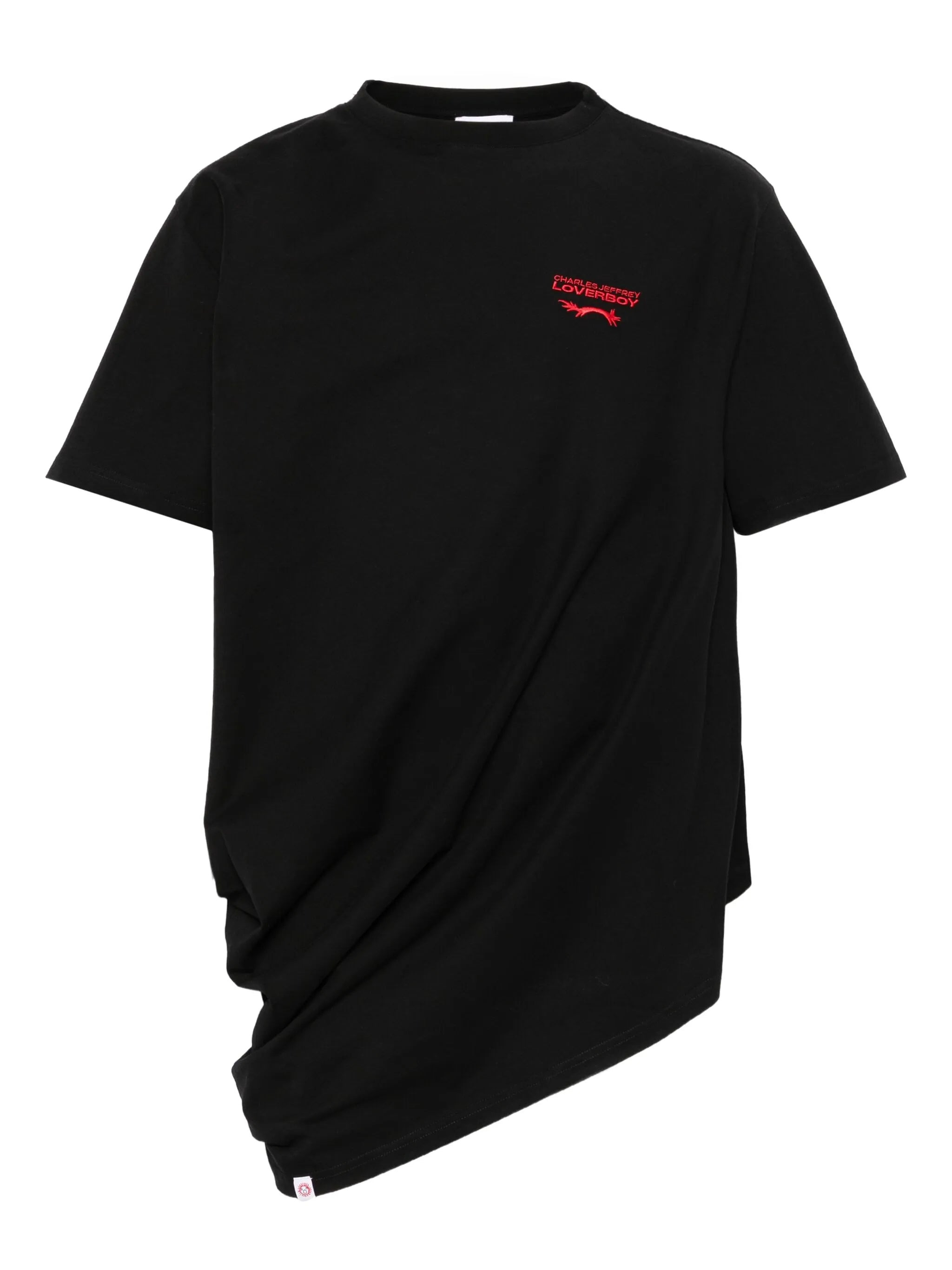 Charles Jeffrey Loverboy Logo-embroidered Cotton T-shirt - 1