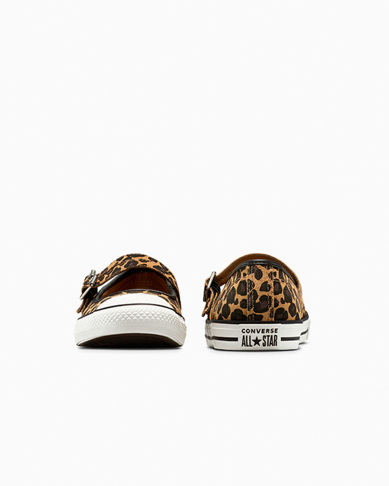 Chuck Taylor All Star Dainty Mary Jane Leopard Suede 8