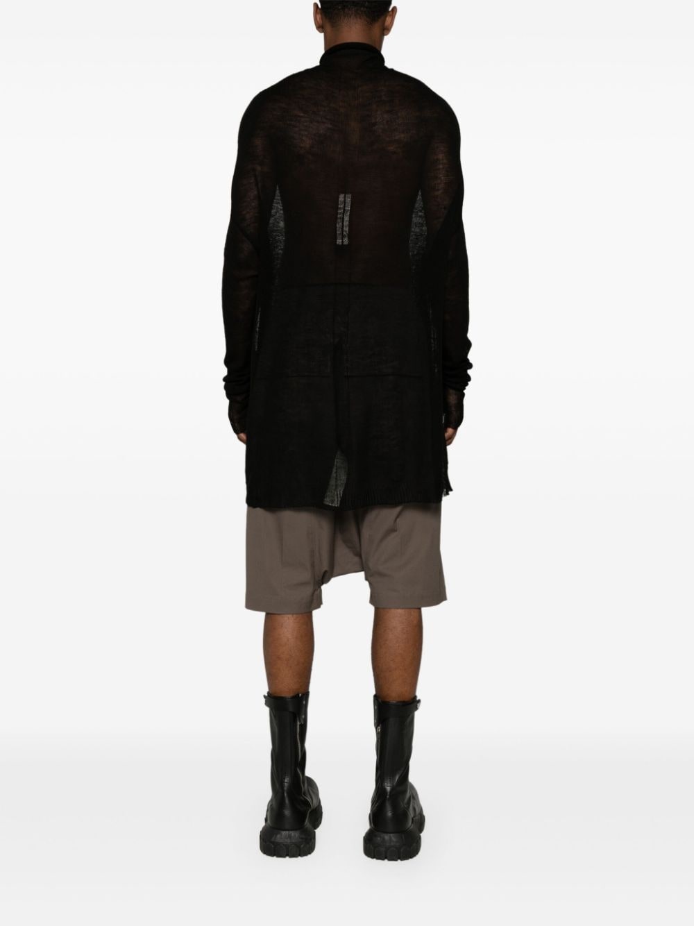 Shroud open-knit jumper - 4