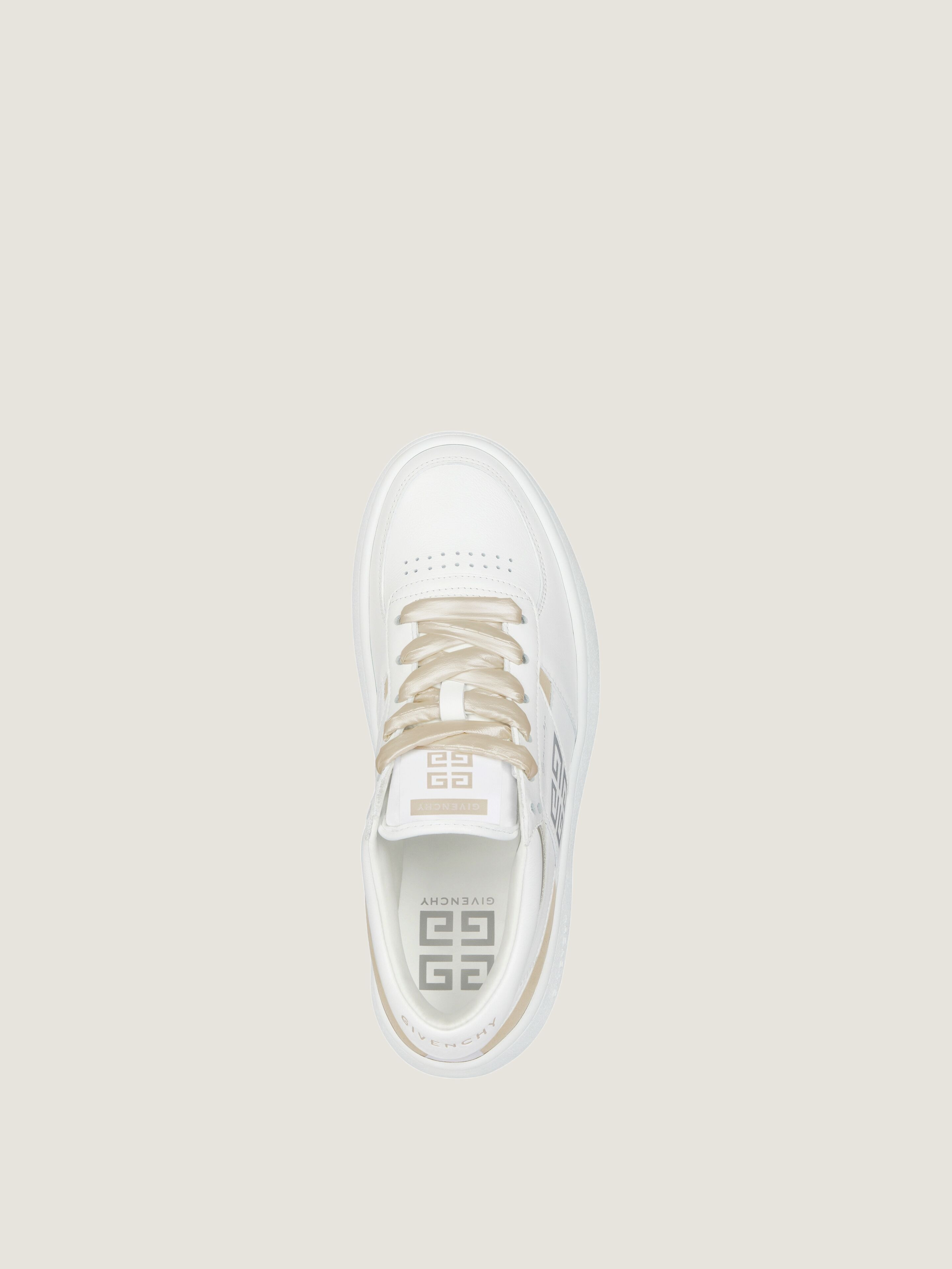 G MOVE SNEAKERS IN MIXED LEATHERS - 4