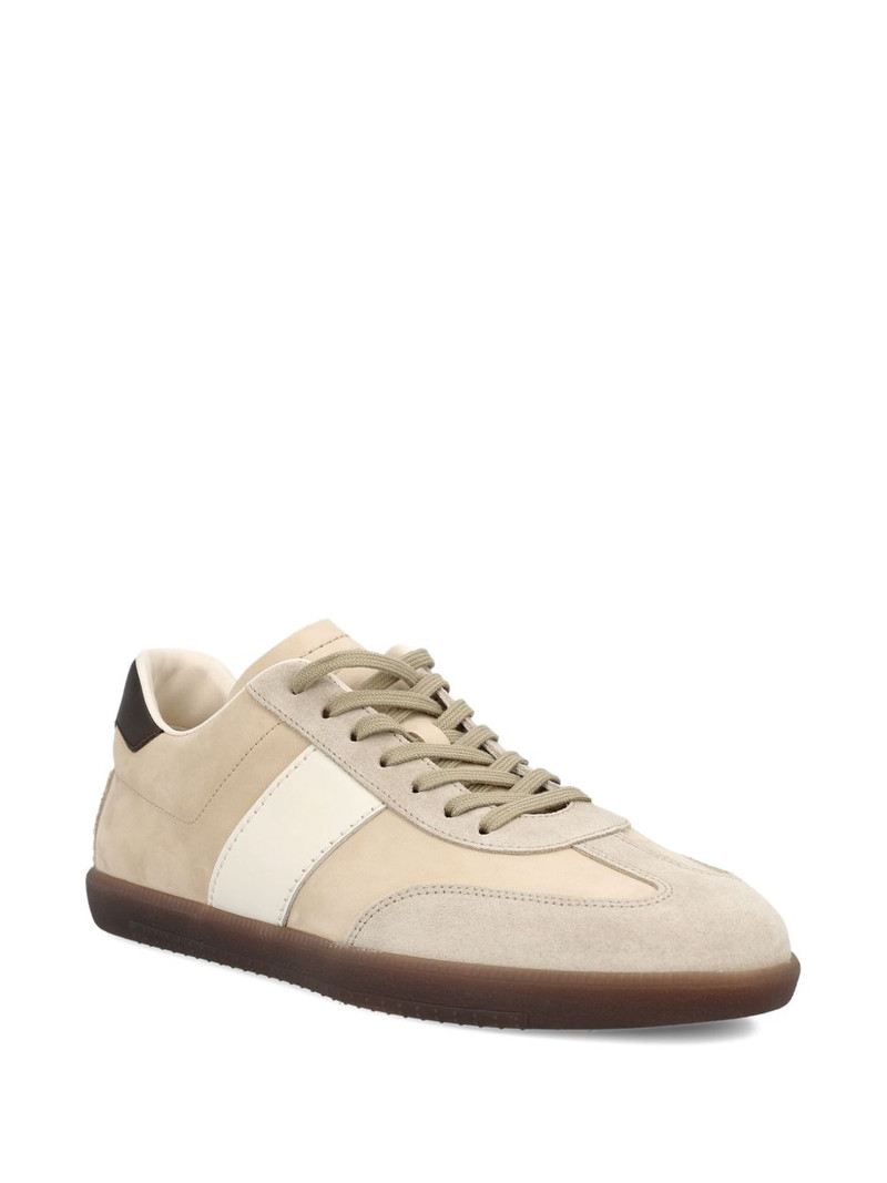 Tod's striped panel sneakers outlook