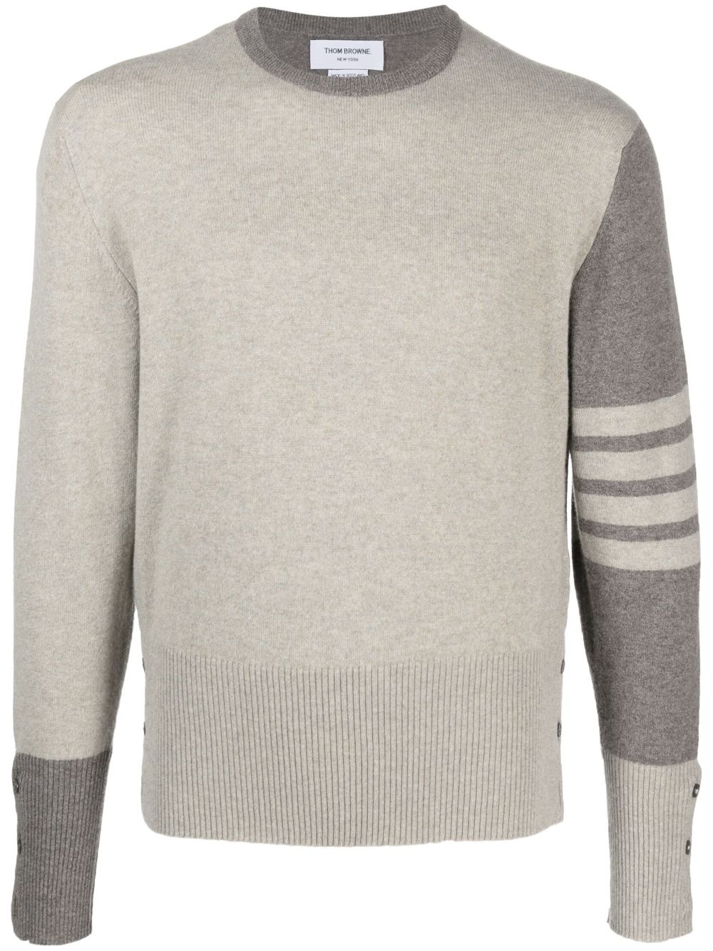 4-Bar Stripe cashmere jumper - 1