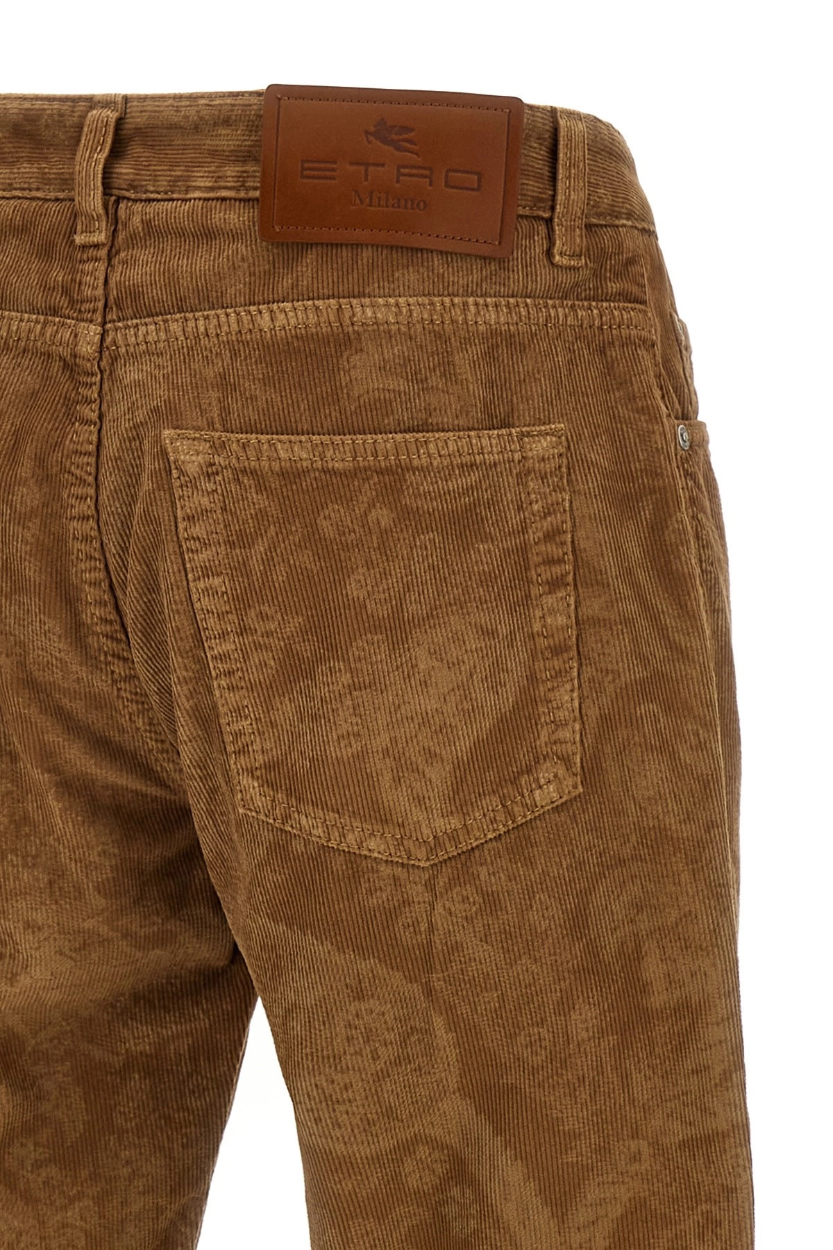 'Paisley' velvet pants - 5