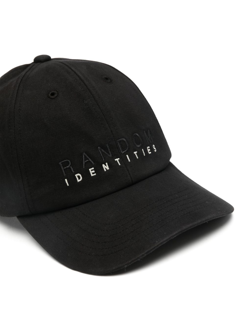 embroidered-logo cotton hat - 4