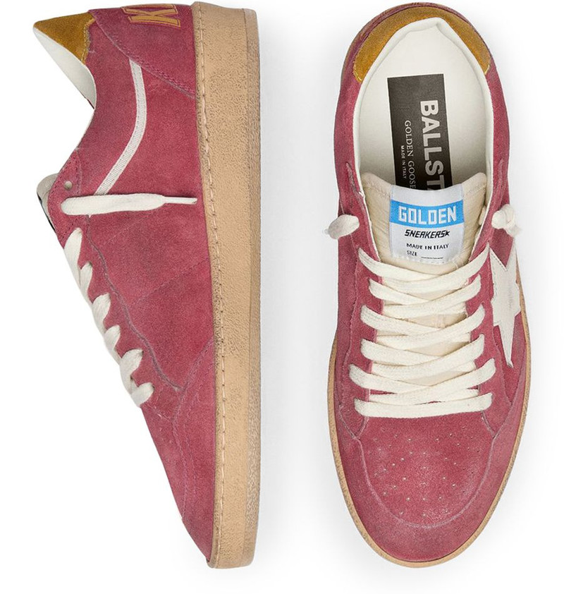 Ball Star star-print fabric sneakers 3