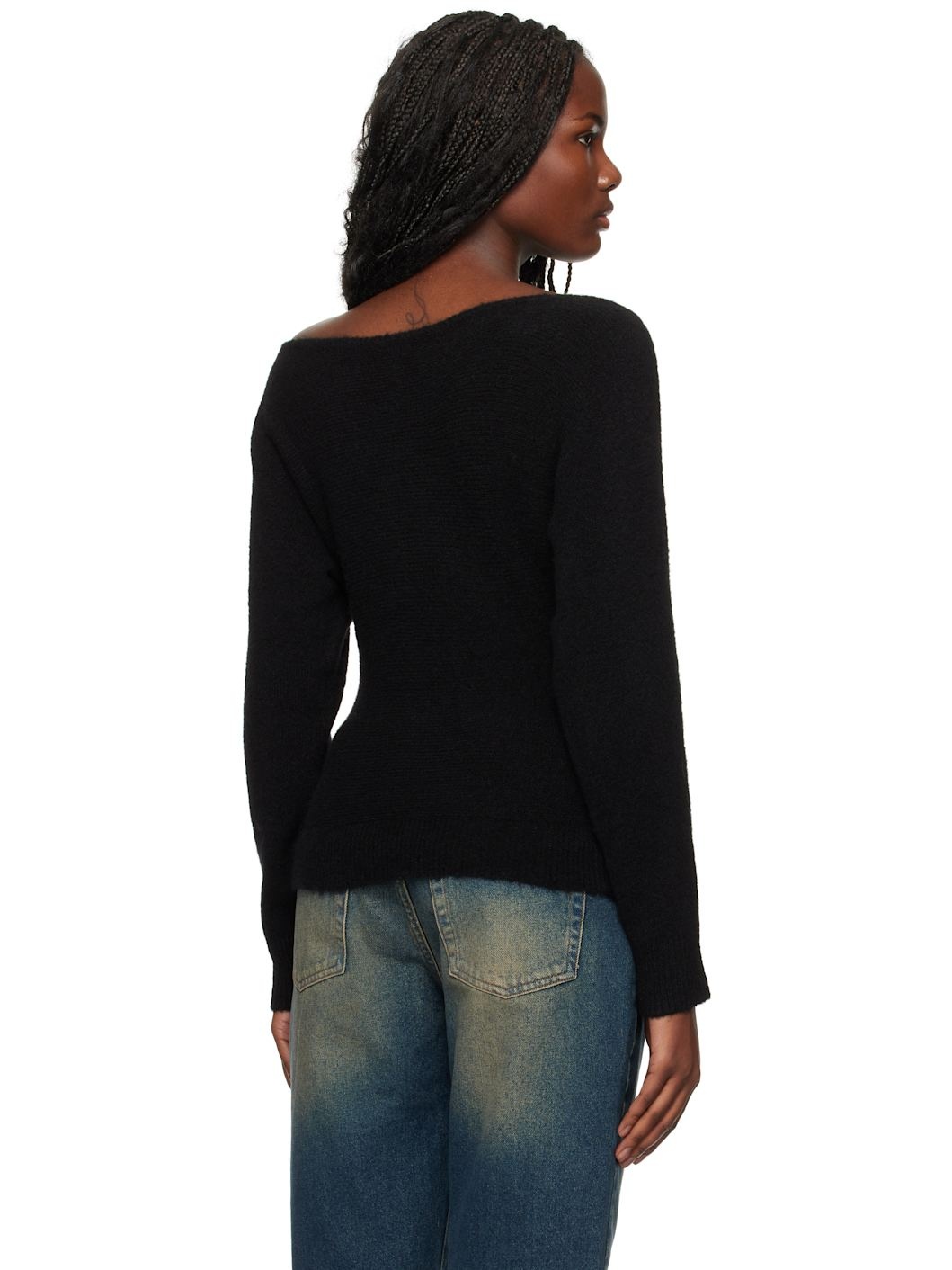 Black Sofia Sweater - 3