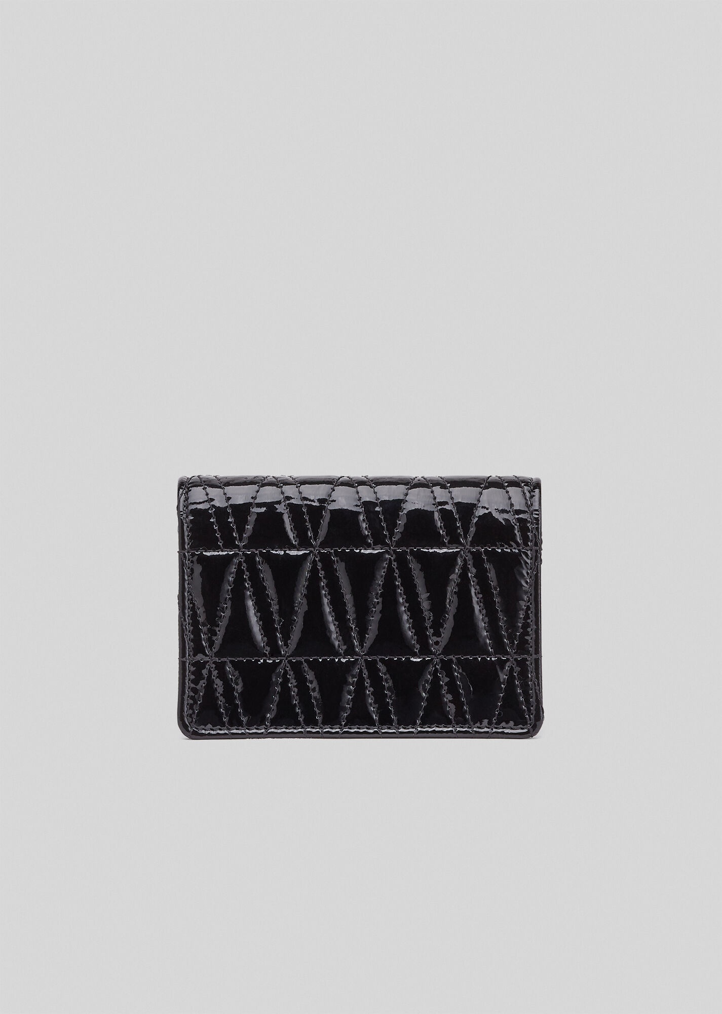 Virtus Quilted Naplak Small Chain Wallet - 4