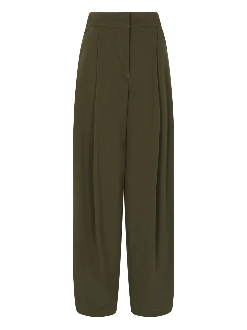 pleated trousers - 1