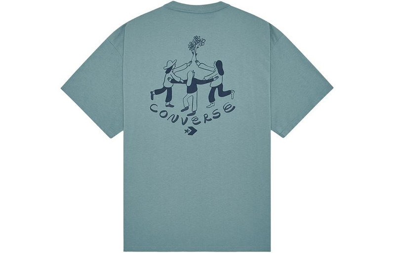 Converse Converse Flower Friends Tee 'Blue' 10024757-A03 outlook