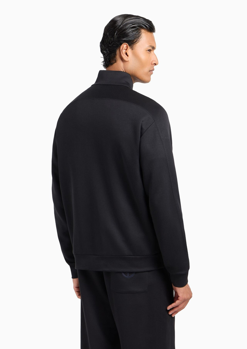 Micro-modal double-sided jersey blouson 3