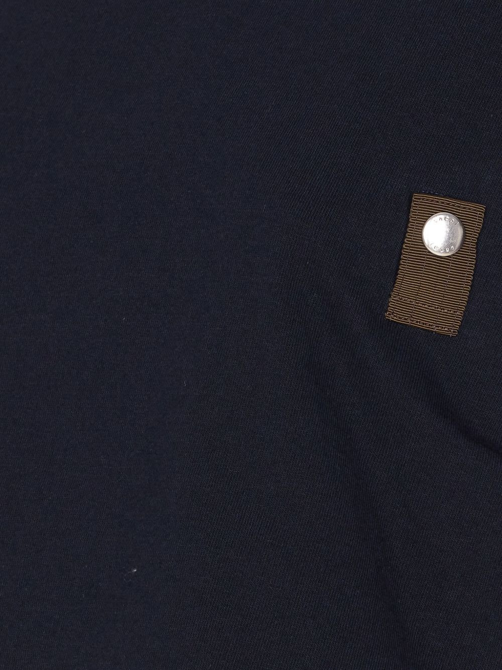 asymmetrical crew neck T-shirt - 3