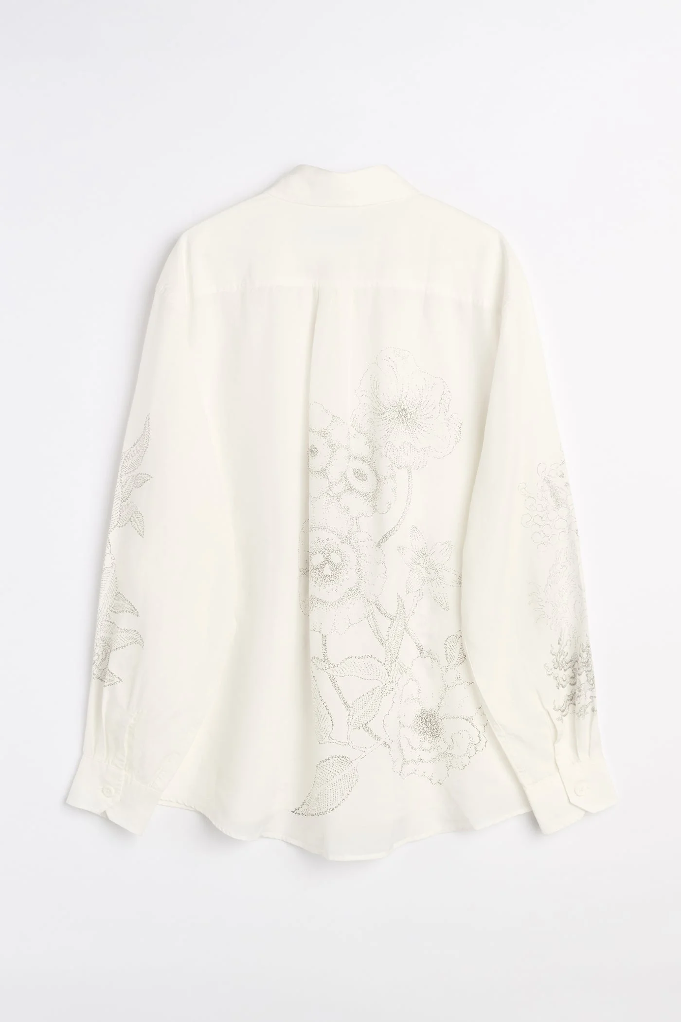 Beyond Shirt Pointillism Allegory Print Lyocell - 1