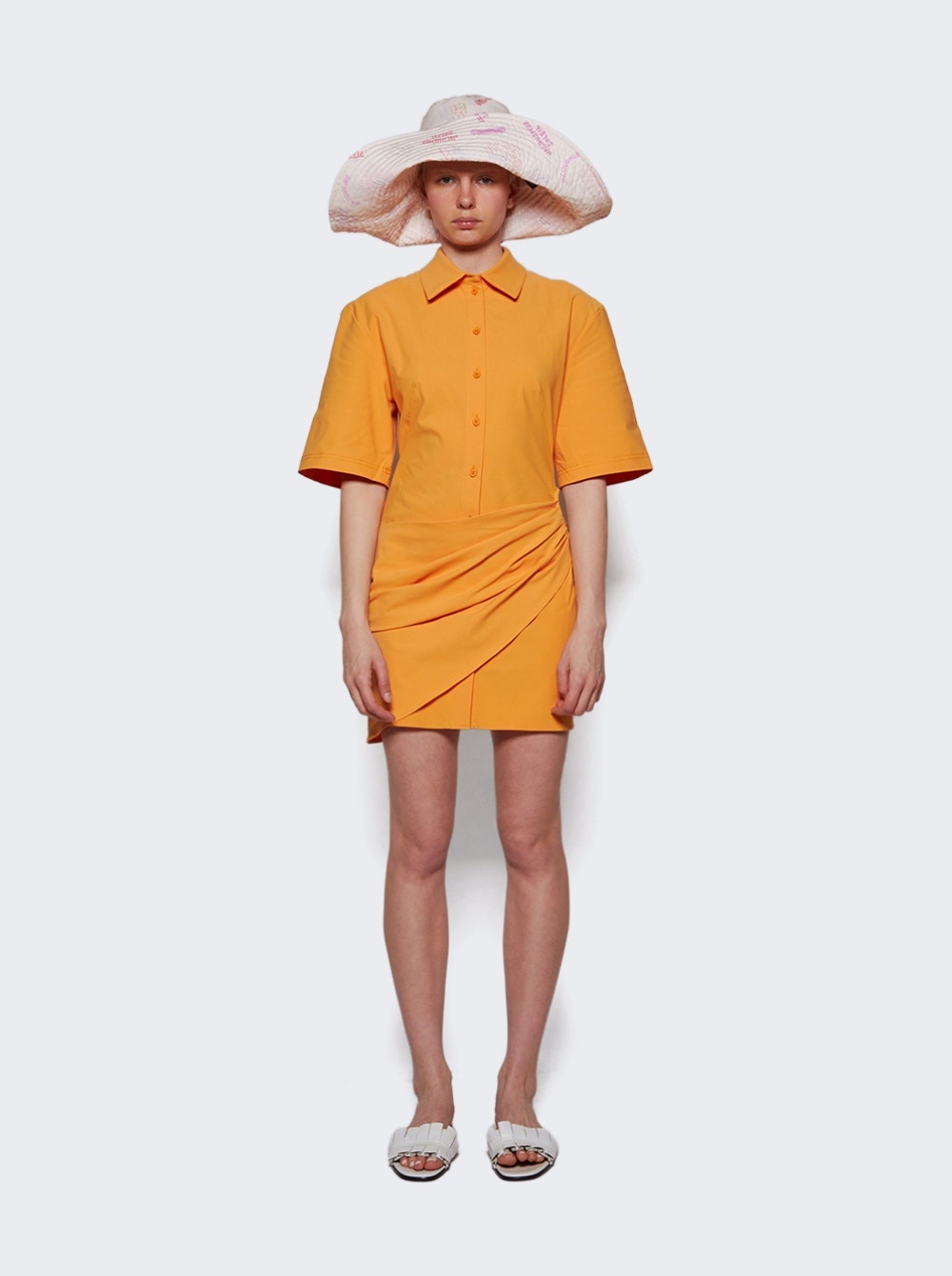 La Robe Camisa Orange - 2