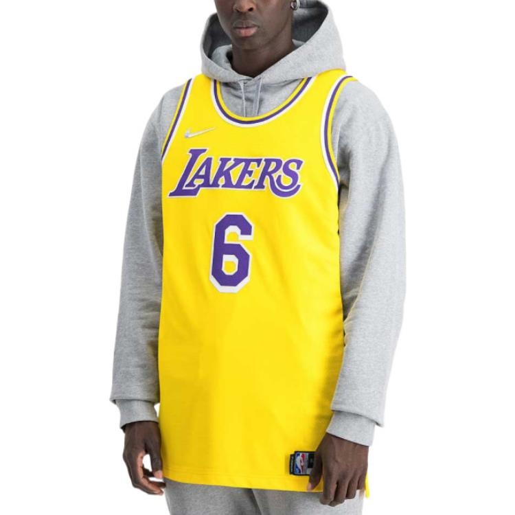 Nike x NBA LA Lakers Jerseys 'LeBron James 6' DB3317-730 - 3