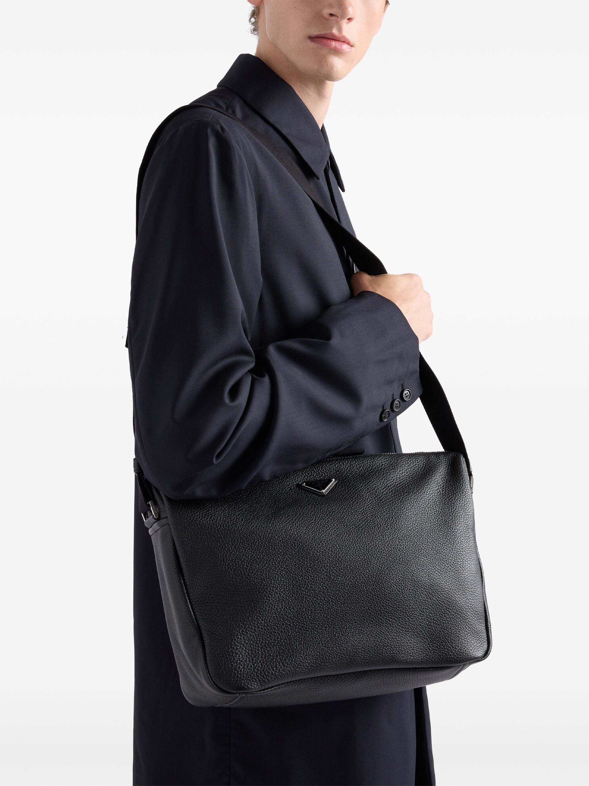 Leather Shoulder Bag - 6