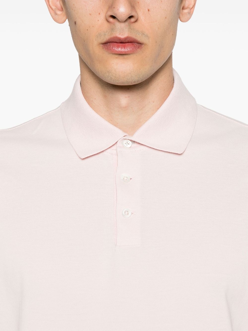 cotton polo shirt - 4