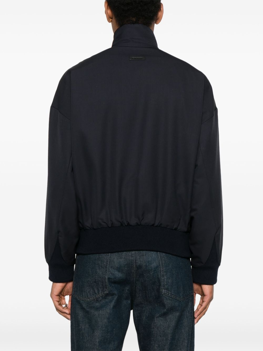 high-neck jacket - 4