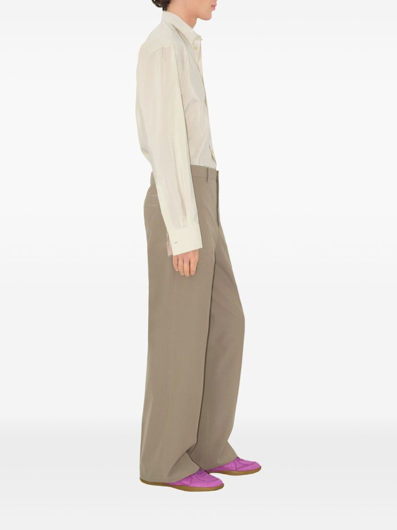 Burberry silk tailored trousers outlook