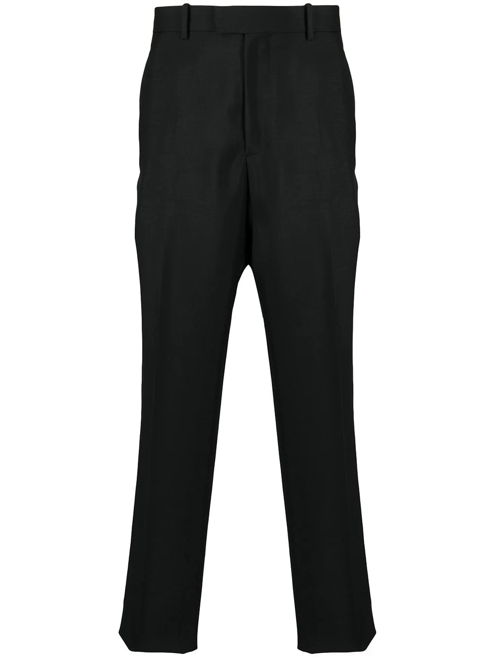 tailored wool suit trousers - 1