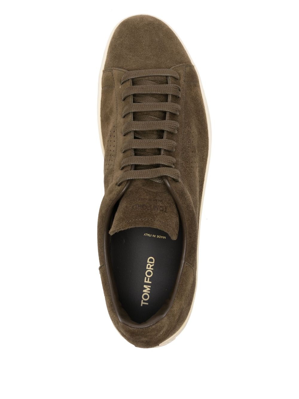 leather sneakers - 4