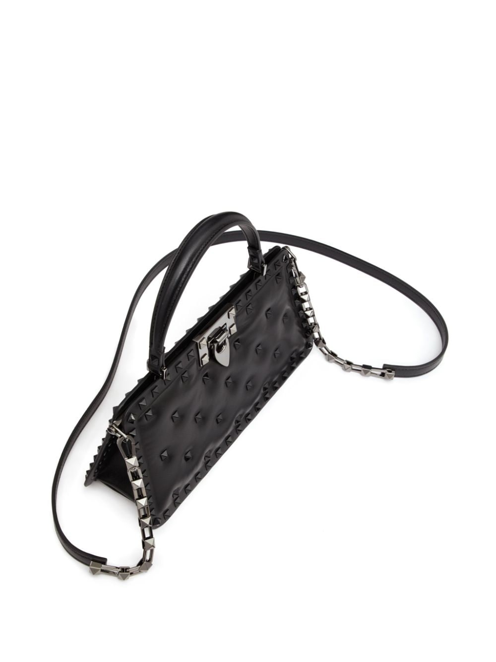 Rockstud padded leather tote bag - 5