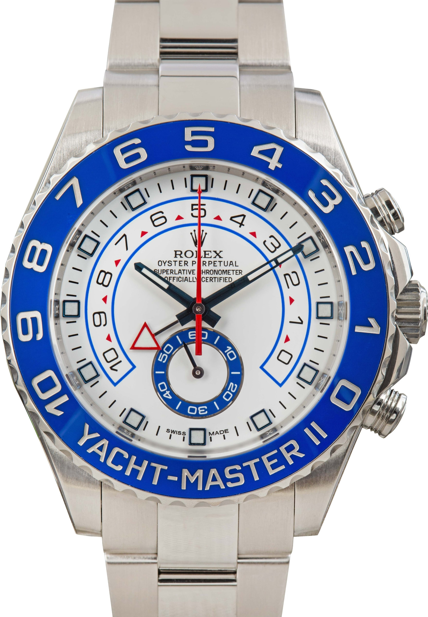 Used Rolex Yacht-Master II Ref 116680 Blue Ceramic Model - 1