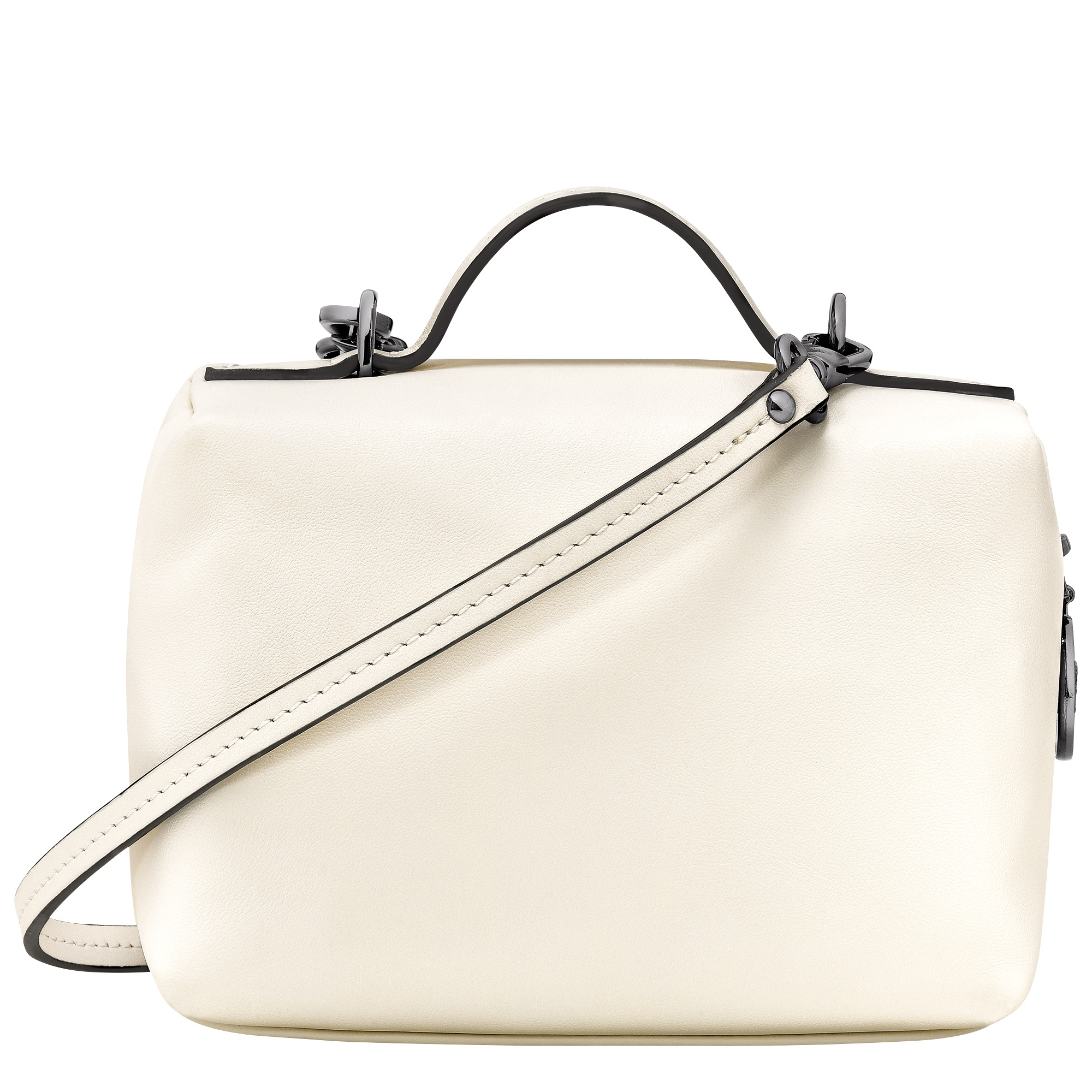 Le Pliage Xtra XS Vanity Ecru - Leather - 4