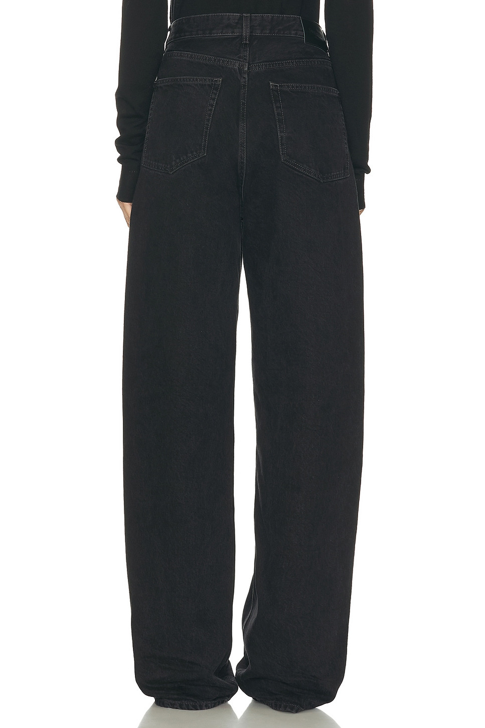 V-Waist Baggy Wide Leg - 4
