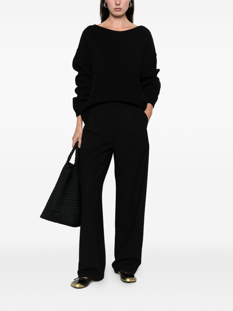 OPEN YY volume tuck trousers outlook