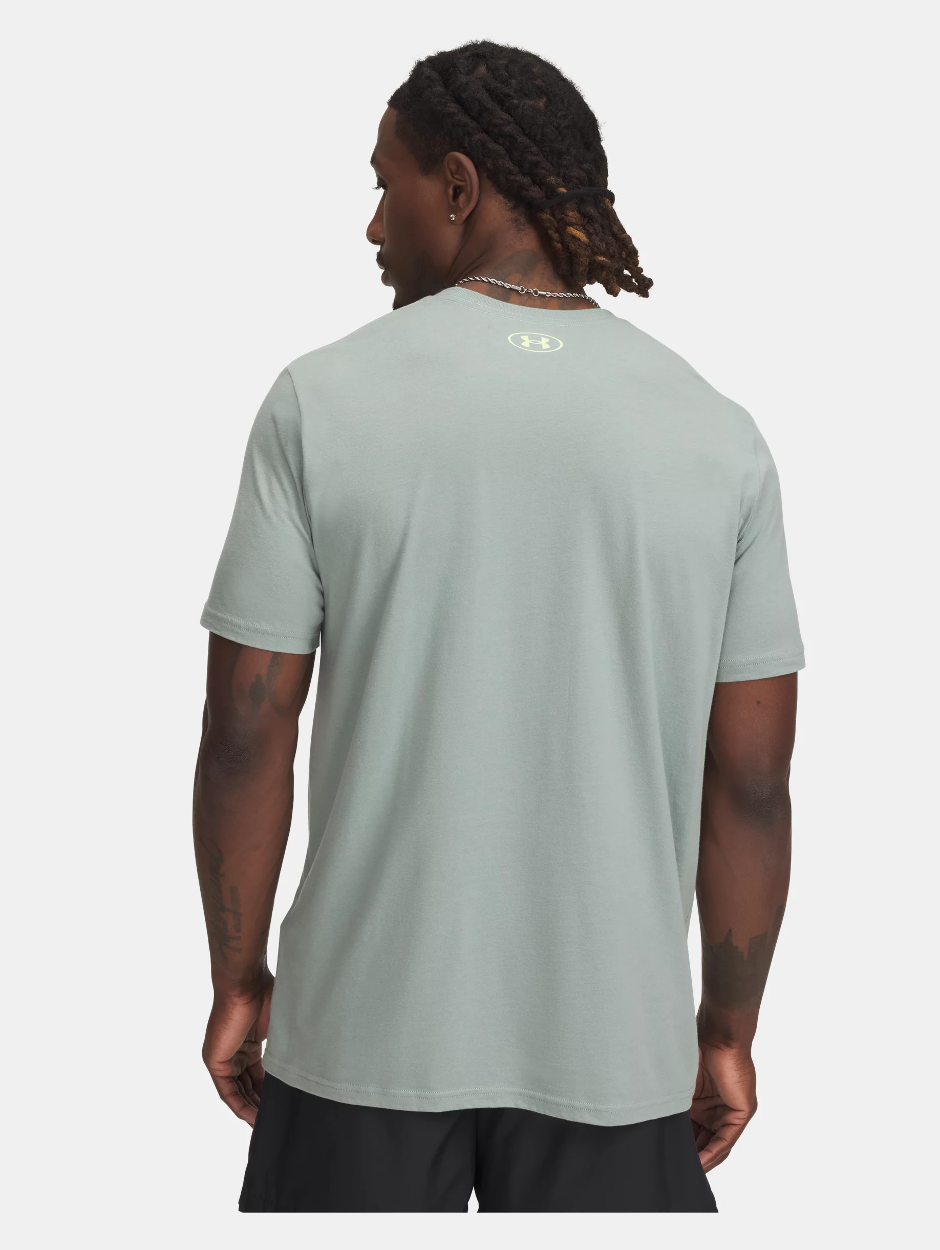 Men's UA Stacked Logo Short Sleeve - 2