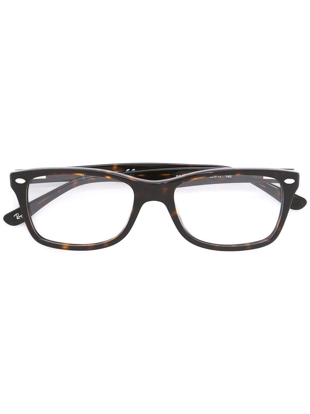 tortoiseshell square glasses - 1
