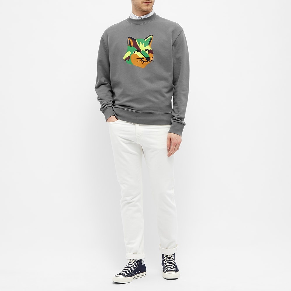 Maison Kitsuné Neon Fox Print Sweat - 6