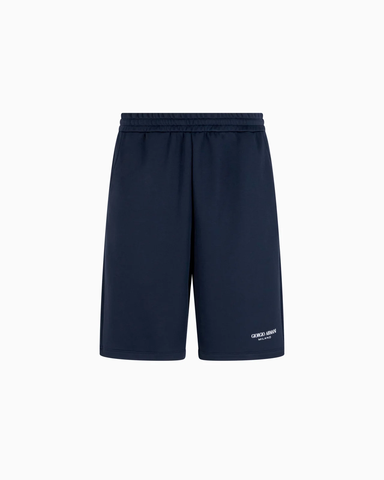 MODAL-BLEND DOUBLE-JERSEY BERMUDA SHORTS - 1