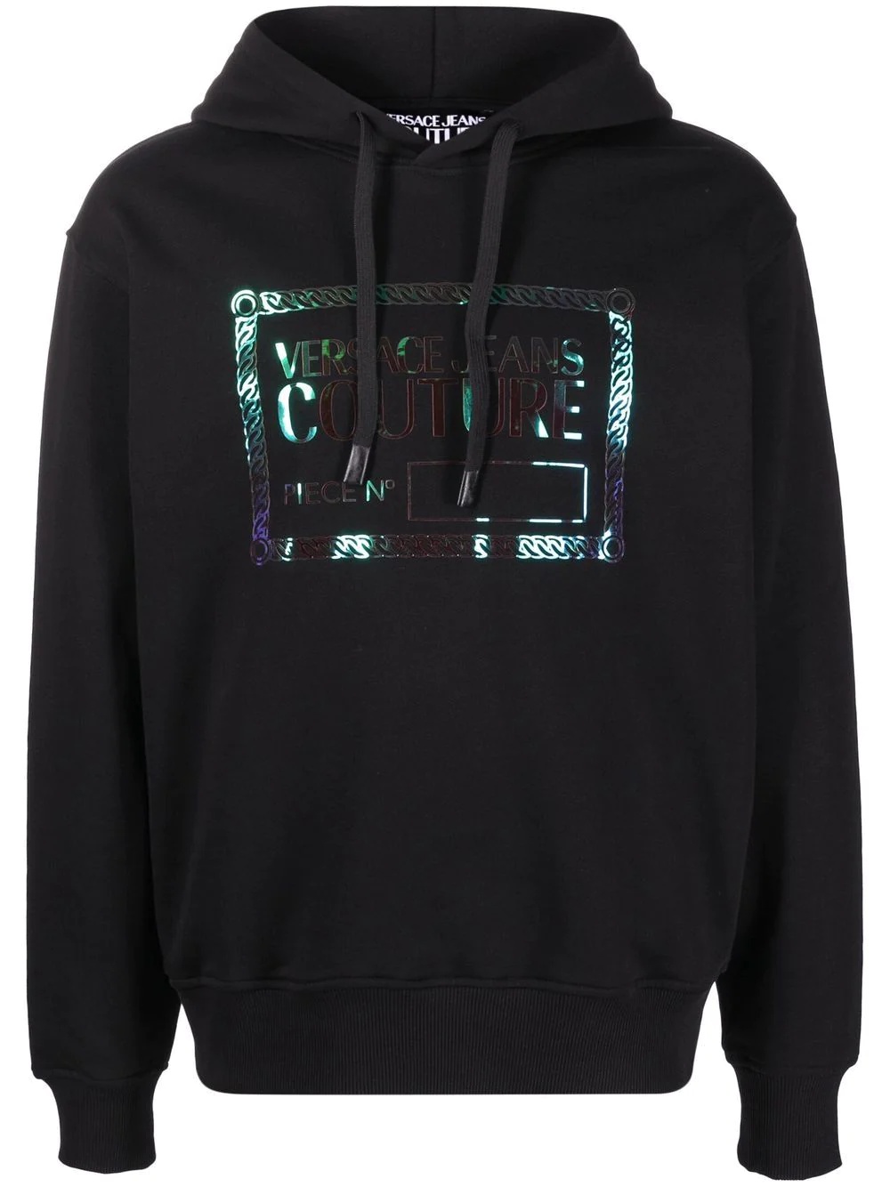 logo-print hoodie - 1