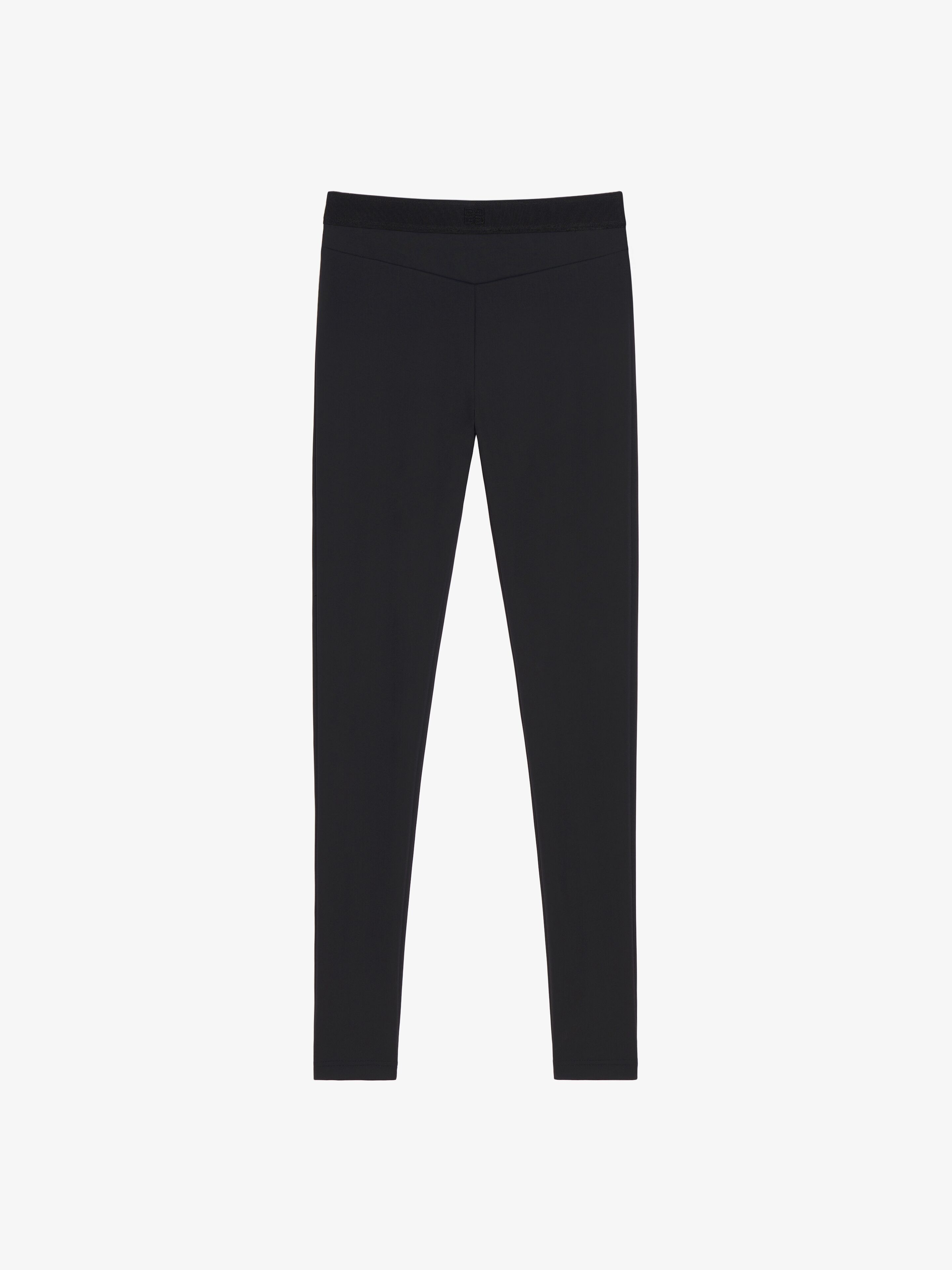 LEGGINGS IN JERSEY WITH GIVENCHY WAISTBAND - 2