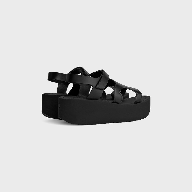 CELINE SUNNY SANDAL IN Calfskin - Vegetal Tanning outlook