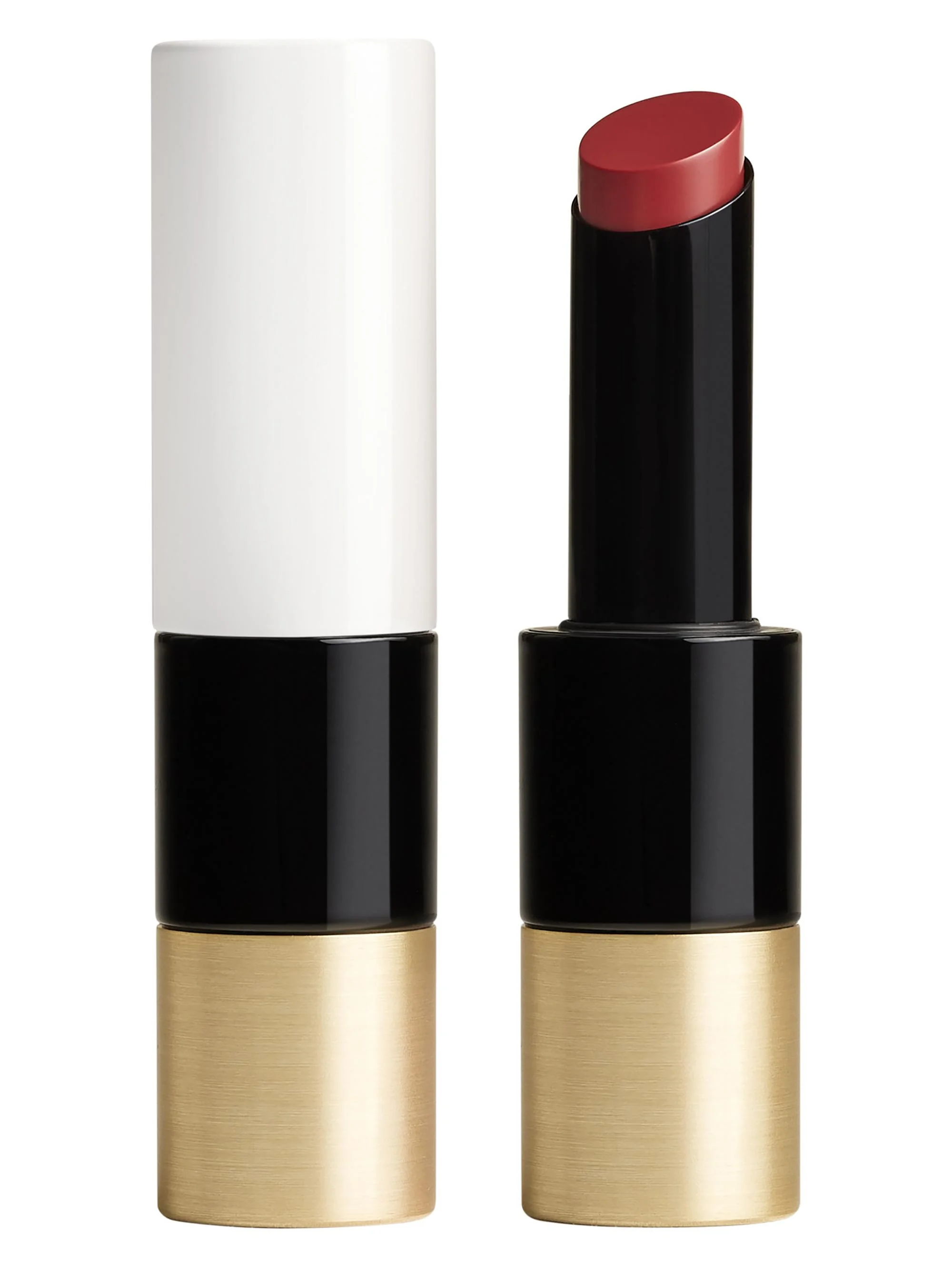 Women's Rouge Hermès Silky Lipstick Shine - 21 Rose Epice - 1