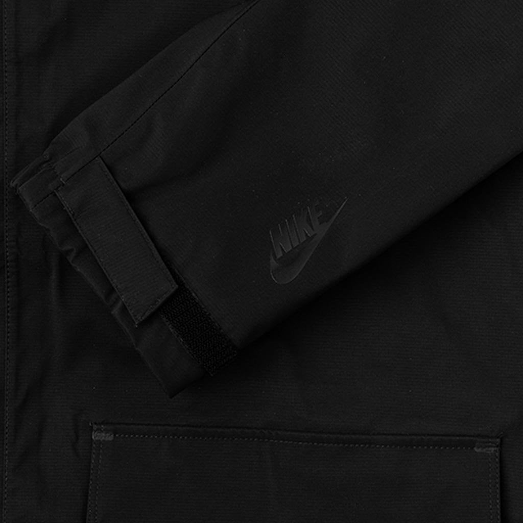 NIKE WOMEN'S NIKELAB COLLECTION PARKA - BLACK/BLACK - 4