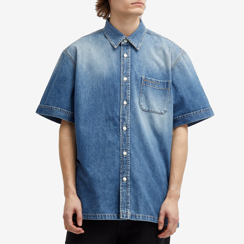 Givenchy Givenchy Short Sleeve Denim Shirt outlook