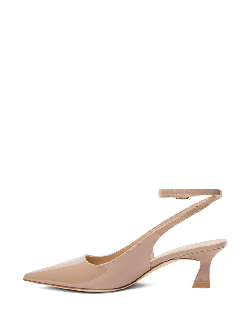 50mm Vinnie ankle-strap sculptural-heel pumps 4